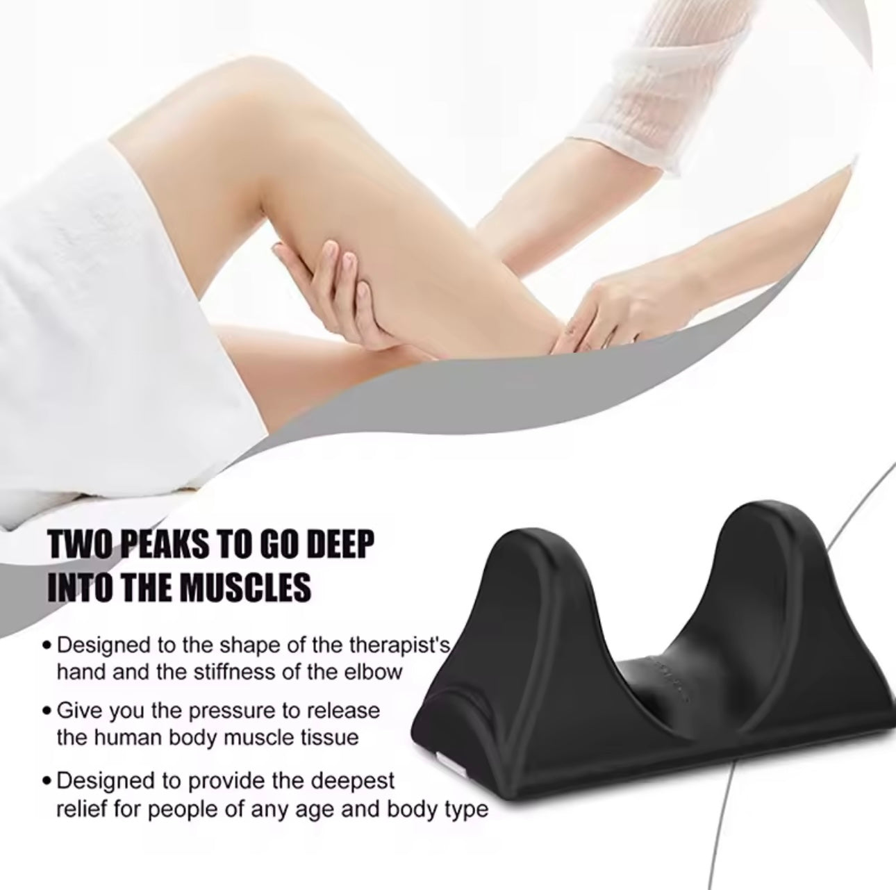 Release Tool - Hip Hook Muscle Release Tool Back Stretcher Stretching Equipment Release Tool Deep Tissue Relief