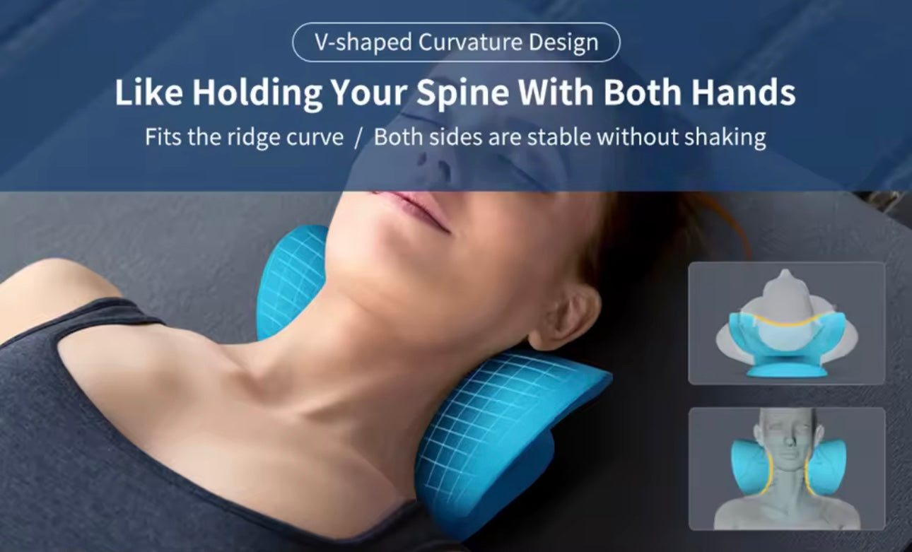 Neck Traction & Massage Pillow