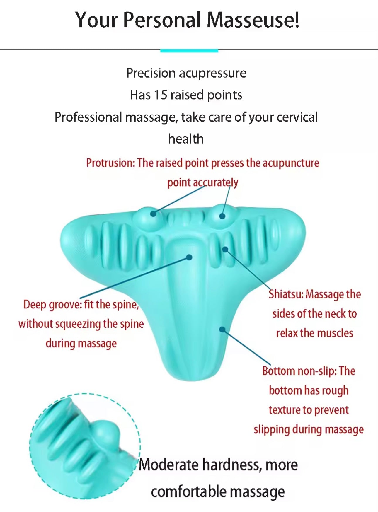 Neck Traction & Massage Pillow