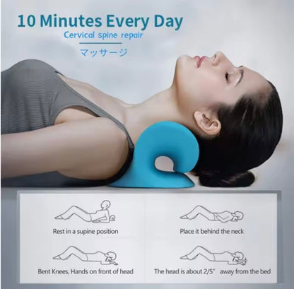 Neck Traction & Massage Pillow