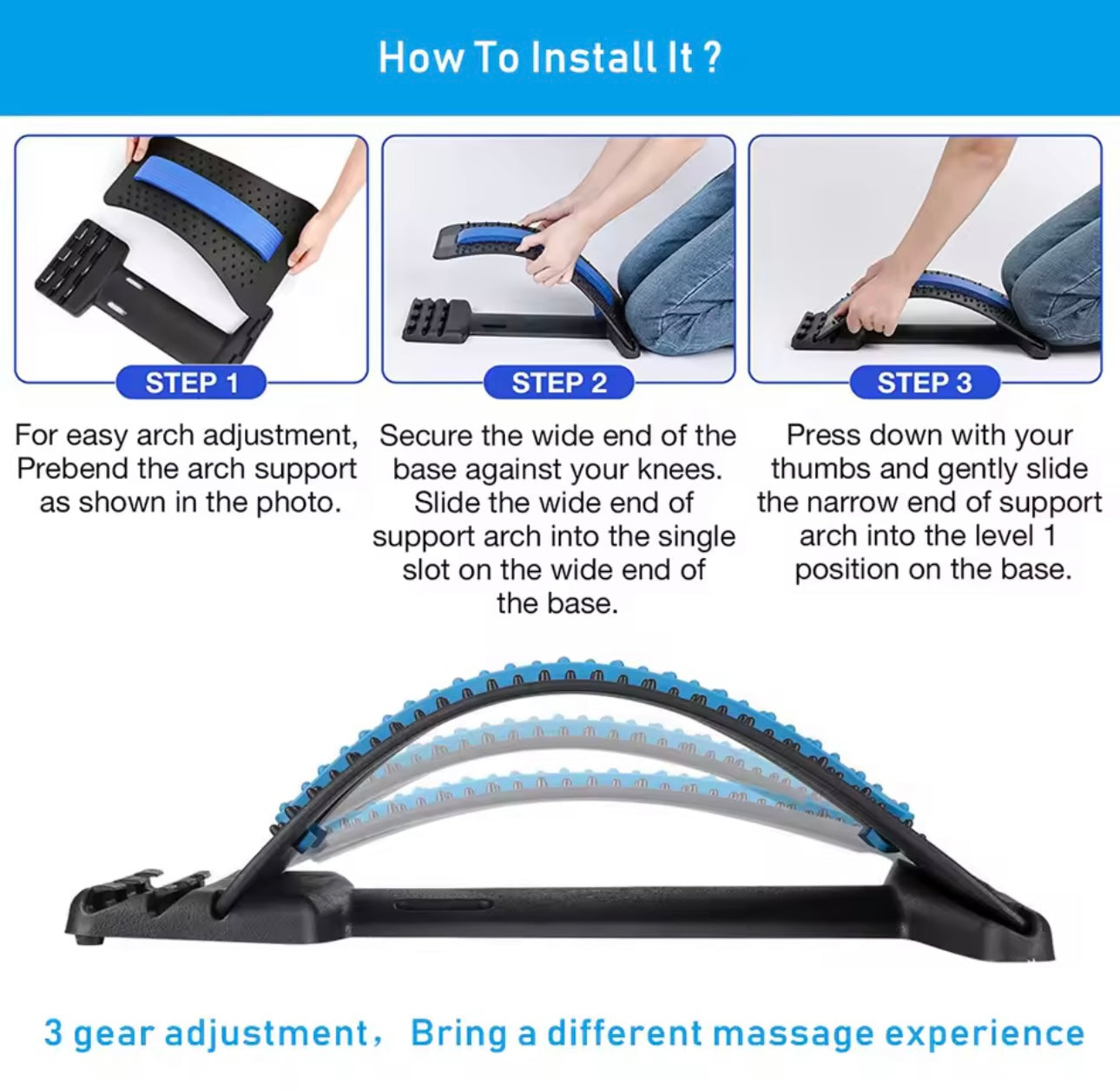 Back Stretcher  Spine Board